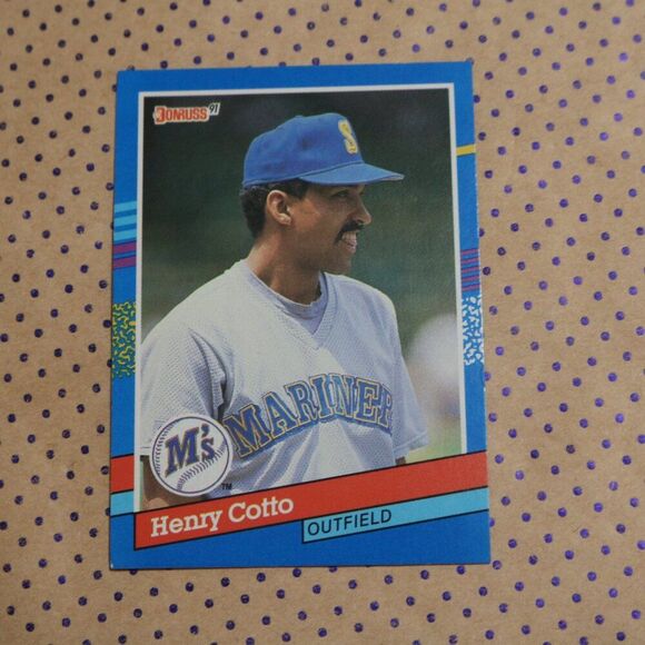 Henry Cotto #343 Baseball Card - Picture 1 of 2